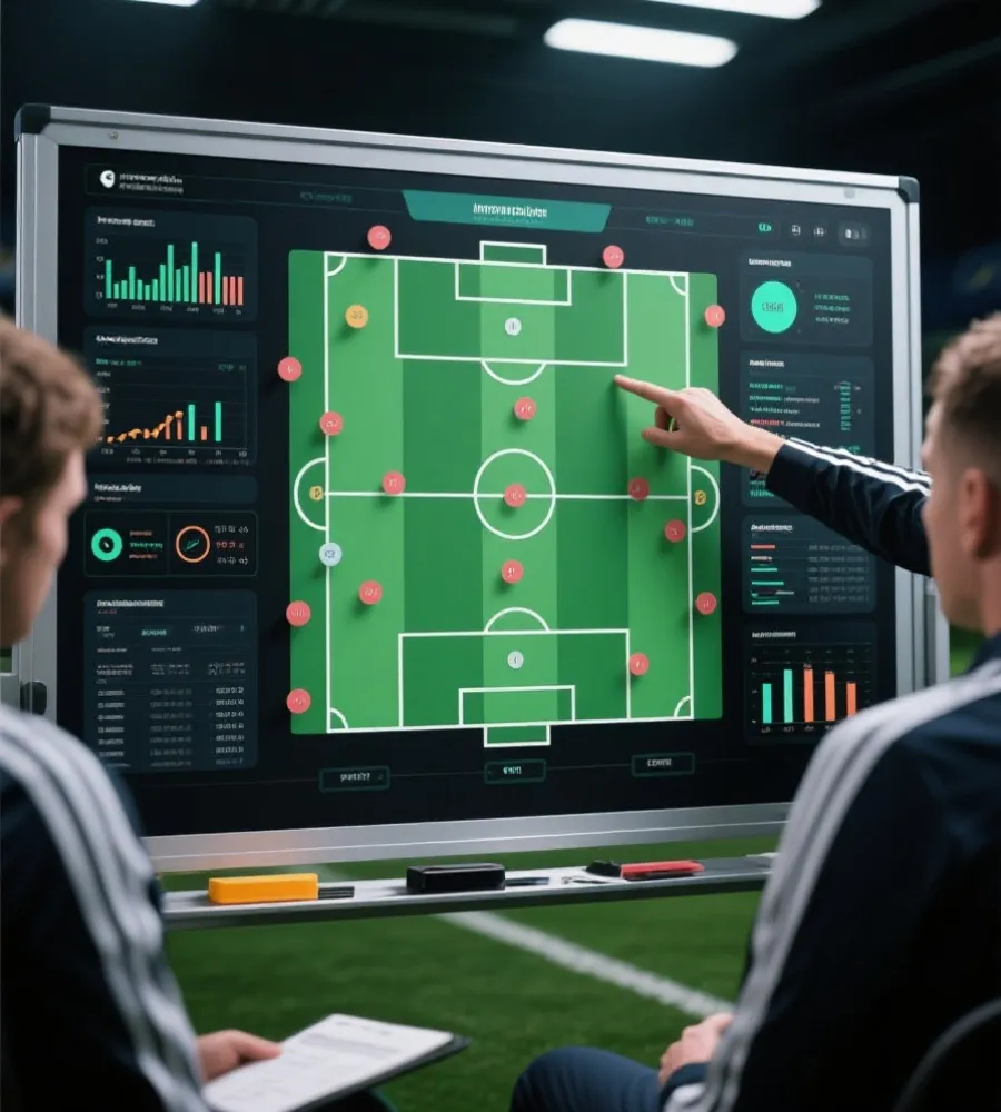 2026 World Cup 賽事分析與戰術建模示意圖