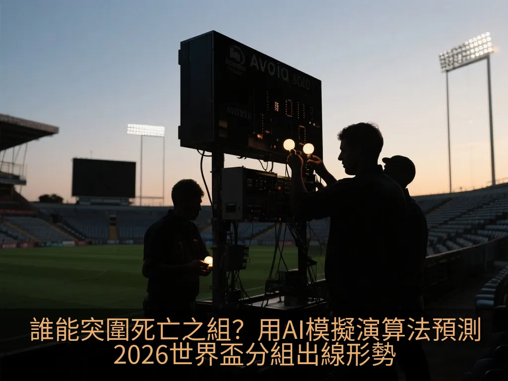 誰能突圍死亡之組？用AI模擬演算法預測2026世界盃分組出線形勢