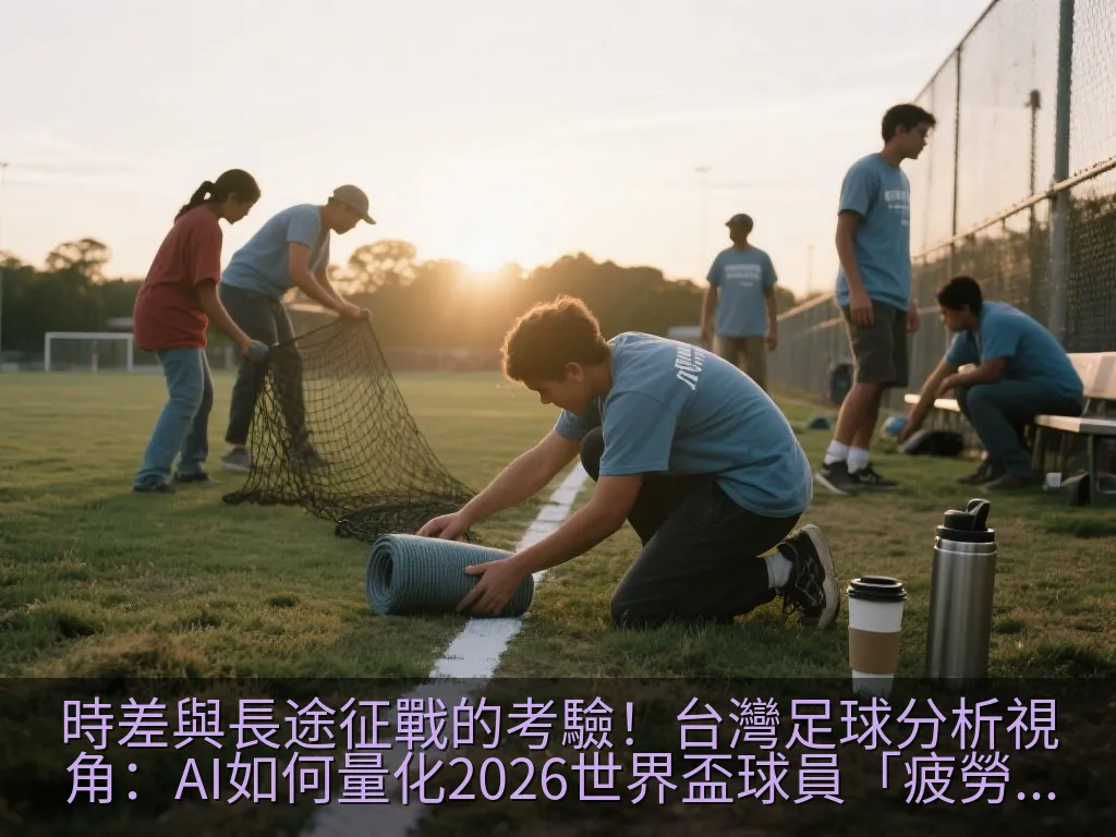 時差與長途征戰的考驗！台灣足球分析視角：AI如何量化2026世界盃球員「疲勞指數」？